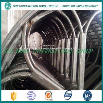 Cylinder mould  in paper making industry