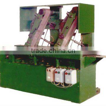 Automatic edge polishing machine for stainless steel spoon