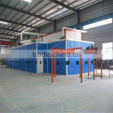 powder coating line for metal workpiece