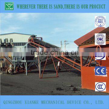 120cbm portable sand trommel sieving machine sales