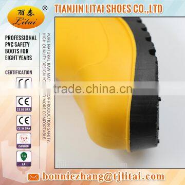 Professional PVC Safety Boots With Reflective Tape photo-5