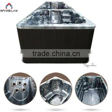 SRP660 Portable Acrylic Tub 8 Adult Swimming Pool With Spa Step photo-5