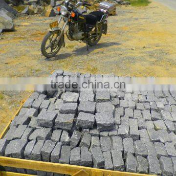 Hot Sell Black Granite Cube Stone photo-3