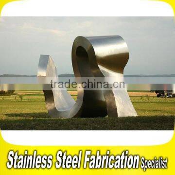Stainless Steel Sculpture Metal Fish Sculpture Outdoor Sculpture photo-3