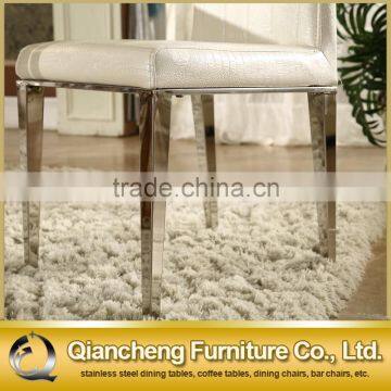 Hot Sale Simple Design Stainless Steel Legs Dining Chair photo-2