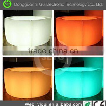 Hot Sale Modern Bar Chairs With 16 Changing Color Led Table photo-2