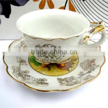 Luxus Porcelain Ceramic Tea Cup and Saucer Set photo-1