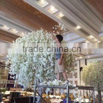 Artificial White Cherry Blossom Tree for Wedding Landscape Decoration photo-3