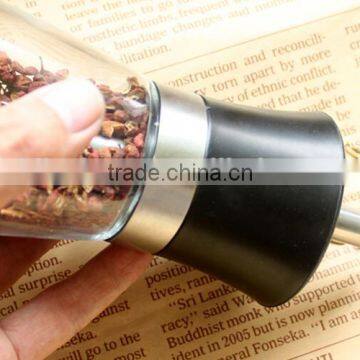 Glass Salt and Pepper Mills Black Pepper Grinder photo-3