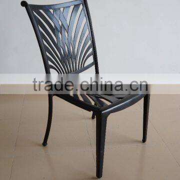 cast aluminum dinning chair