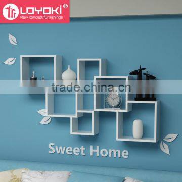 Original Design MDF Wood DIY 3D Wall Decor Leaf Shape Wall Stickers photo-4
