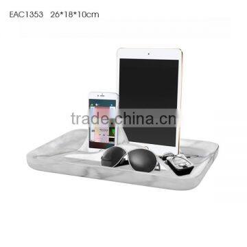 Fashionable Concrete Desk Accessories Pen,phone Holder and Kitchenware Container /home and Office Decoration photo-3