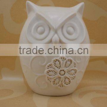 Wholesale Ceramic Coin Bank & Ceramic Money Box With Owl Shape photo-2