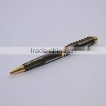 Ballpoint Pen Buffalo Horn and Brass photo-4