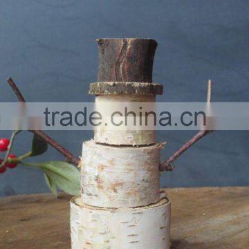 Natural Wooden Hanging Christmas Ornaments Decoration photo-5
