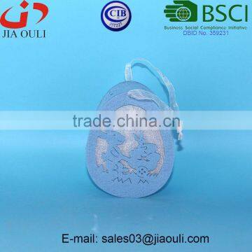 BSCI Audit Factory New Design Easter Decorations With LED Light Non-woven Hanging Eggs Decorations photo-2