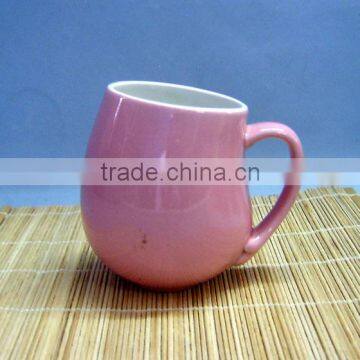 Customize Color Bulge Shape Ceramic Art Design Mug photo-2