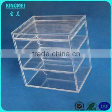 Oem Design Green Acrylic Storage Box With 4 Drawers,jewelry Acrylic Boxes photo-2