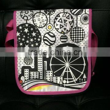 Animation Style DIY Schoolbag Graffiti Bag Children Shoulder Bags photo-3
