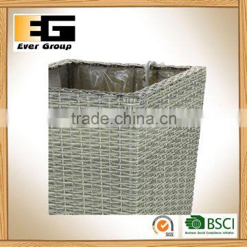 Tall Rattan Garden Planter and Storing photo-6