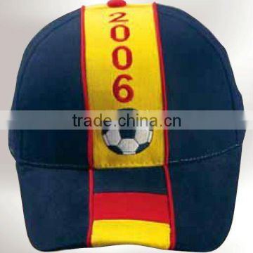 embroidered sport world cup cap