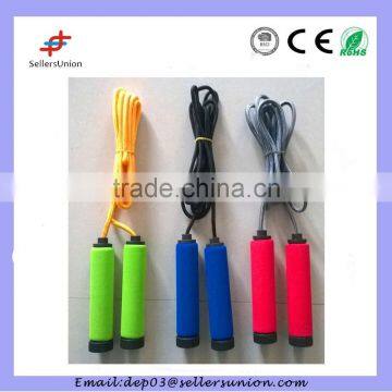 New Designed Long Handle Adjustable Bearing Speed Jump Rope