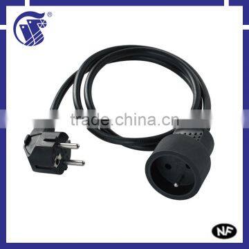 IEC female connector CEE male connector multiple extension cord