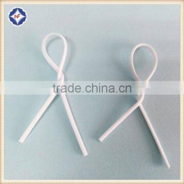 PE/PVC Plastic Coated Single Metal Wire Twist Tie Wire for Food or Gift Packing photo-6