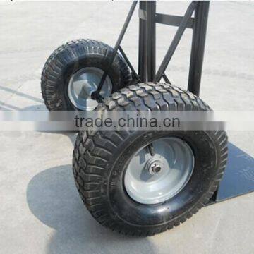 High quality durable heavy duty hand trolley rubber wheel