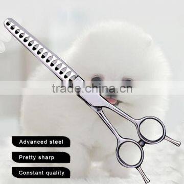 CA-715T 7inch 15teeth Mirror Polished Thinning Scissors Pet Grooming Tools photo-5