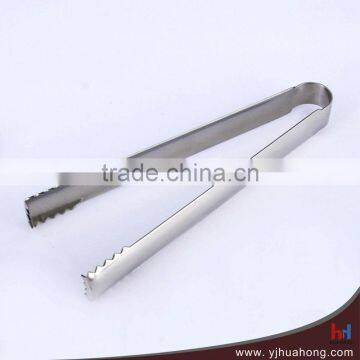 Mini Stainless Steel Wine&Bar Ice Tongs, ice cube tongs HT-SS21