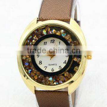 charming small dial watch Fashion Girl pearl bracelet lady decoration wristwatch