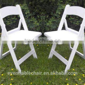 high quality wedding white resin folding chairs