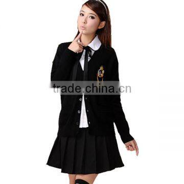 Winter Japanese School Uniform Cardigans Sweaters photo-3