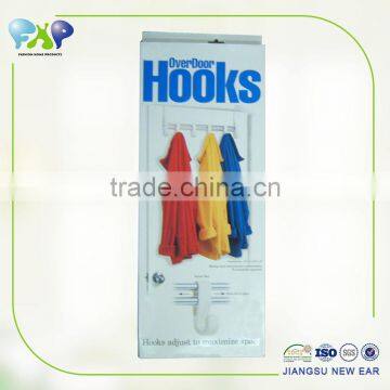 plastic door hook / over the door single hook