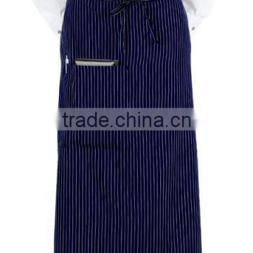 hot sell Stripe Pattern Polyester Kitchen Apron