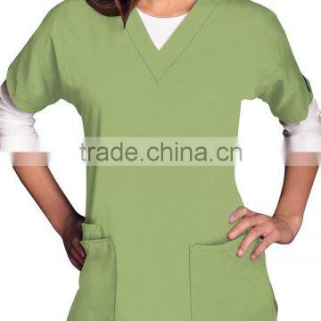 Workwear Scrubs Women's Three Pocket Top