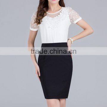 2016 High Quality Charming Elegant Women Office Skirts Lady Midi Pencil Skirt photo-3