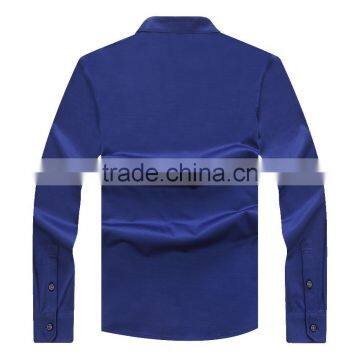 Raidyboer Men's Solid Color Long Sleeve t Shirt 100%cotton With Placket Raidy Boer photo-3