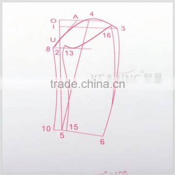 Kearing Flexbile Plastic Fashion Design Vary Form Ruler ( 1.2 mm Thickness ) # 6406 photo-4