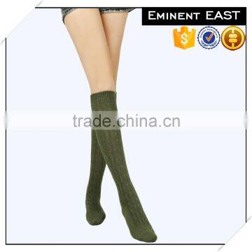 High Quality Ski Warm Merino Wool Thigh High Socks photo-2