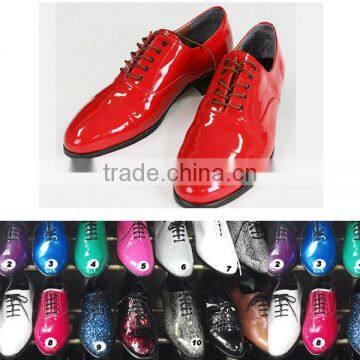 2014 s/s various color party dress mens shoes enamel made in korea