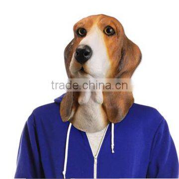Bowser Basset Hound Mask, Latex Dog Mask photo-2
