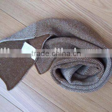 knitted wool scarf