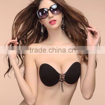 Sex Wedding Dress Invisible Bra Wire Free Full Cover photo-2