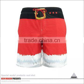 Santa's Shorts Make Your Own Design Mens Fake Fly Printing Board Shorts photo-2