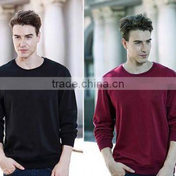 2017 Professional China Factory High Quality Plain Round Neck Sweatshirt for Mens photo-2