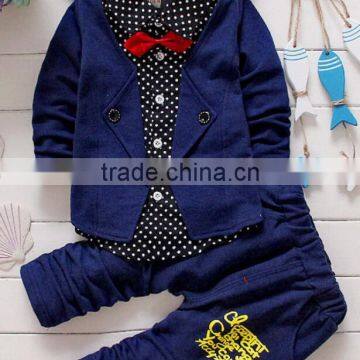 Zm50393b New Style Children Clothing Sets Wholesale Boys Business Suit photo-2