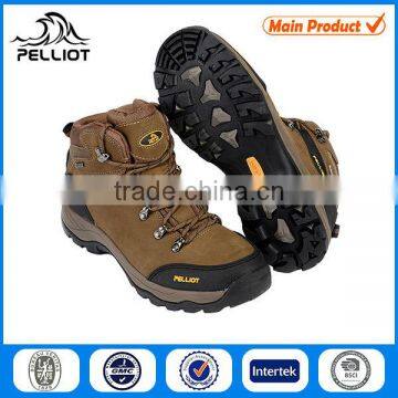 2016 Fashion Leather Mountain Outdoor Men Hiking Shoe photo-5