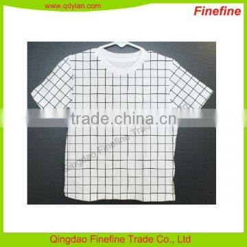 Custom Baby Kids Allover Printed Cotton Jersey Summer T Shirt photo-6